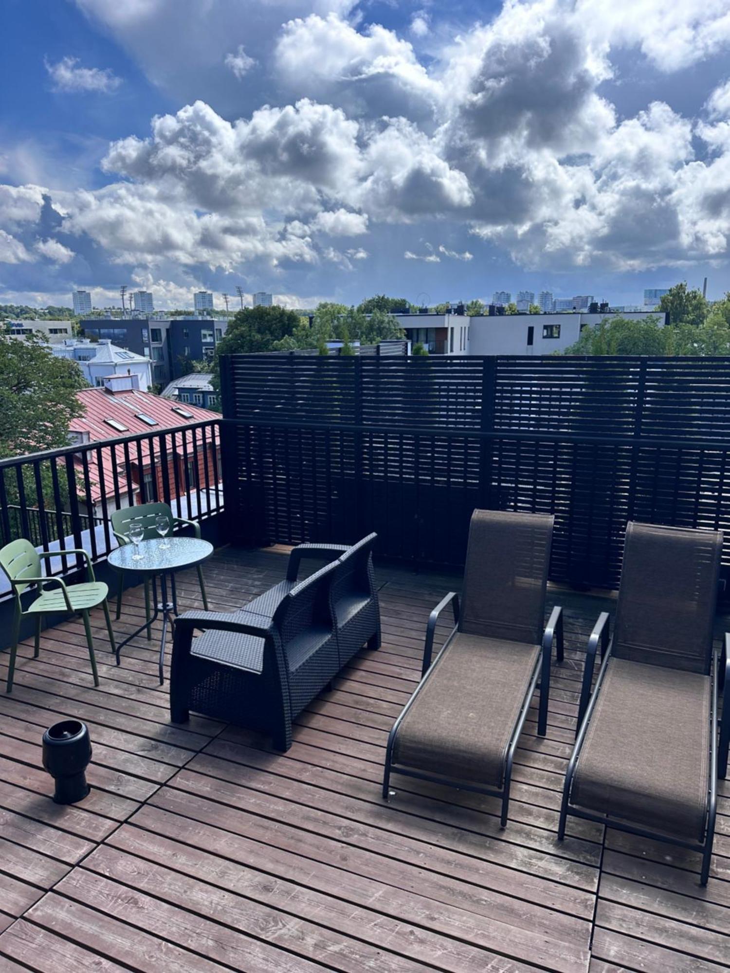 Thomas' Home - Trendy, Central & Balcony Tallinn Exteriér fotografie