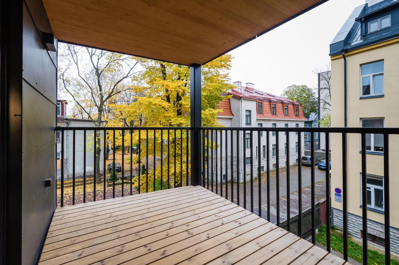 Thomas' Home - Trendy, Central & Balcony Tallinn Exteriér fotografie